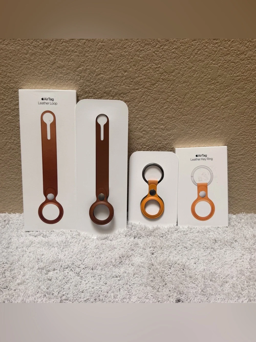Apple Leather AirTag Holders